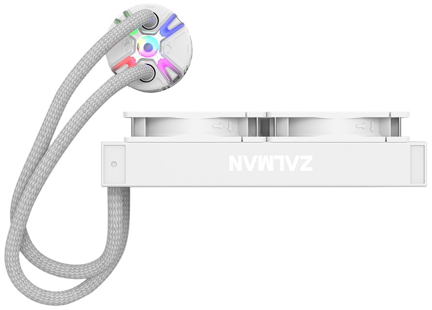 Zalman vodní chladič Reserator5 Z24 / 240 mm / ZE1225ASHx2 / bílý