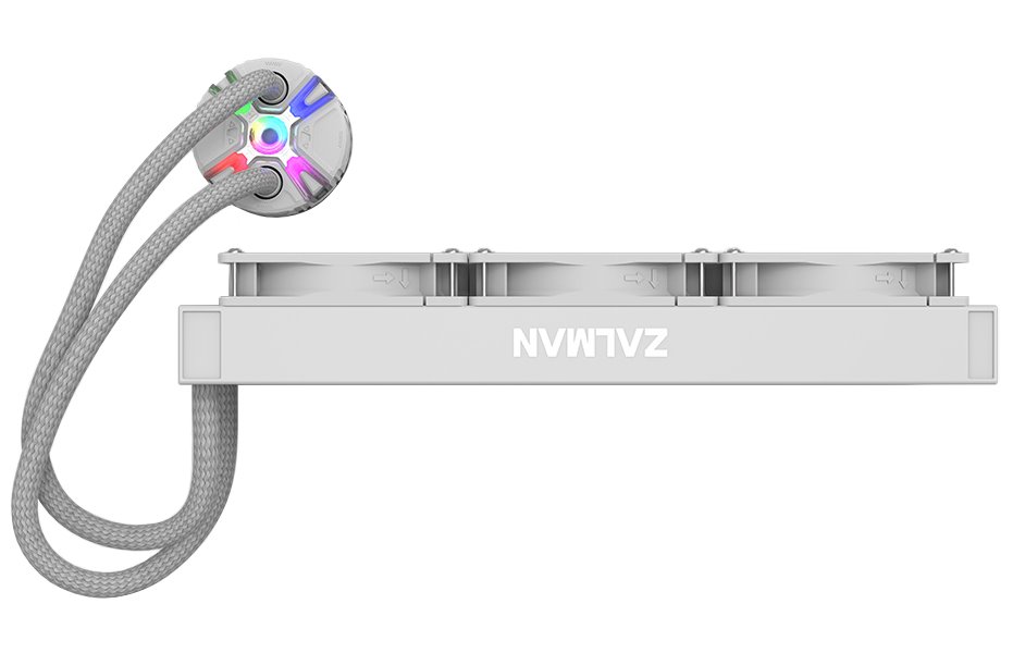 Zalman vodní chladič Reserator5 Z36 / 360 mm / ZE1225ASHx2 / bílý