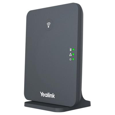 Yealink W73P, IP DECT báze+ručka, PoE, 1,8" barevný displej, až 10 ruček, 10x SIP