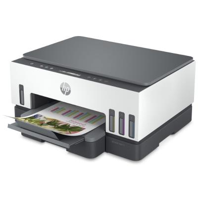 HP Smart Tank 720/ color/ A4/ PSC/ 15/9ppm/ 4800x1200dpi/ AirPrint/ HP Smart Print/ Cloud Print/ ePrint/ USB/ WiFi/ BT/