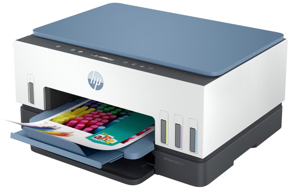 HP Smart Tank 675/ color/ A4/ PSC/ 12/7ppm/ 4800x1200dpi/ AirPrint/ HP Smart Print/ Cloud Print/ ePrint/ USB/ WiFi/ BT/