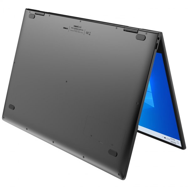 UMAX tablet PC VisionBook 14Wr Flex/ 2in1/ 14,1" IPS/ 1920x1080/ N4120/ 4GB/ 128GB Flash/ 2x USB-C/ W10 Pro/ šedý