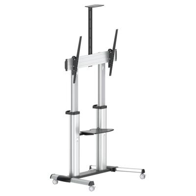 SUNNE by Elite Screens pojízdný TV stolek pro LCD a TV 60 - 100"/ nastavitelná výška/ max. VESA 600x1000/ hliníkový