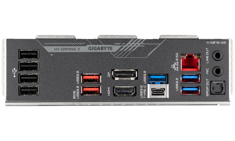 GIGABYTE Z690 GAMING X DDR4 / LGA1700 / Intel Z690 / 4x DDR4 / 4x M.2 / HDMI / DP / USB-C / ATX