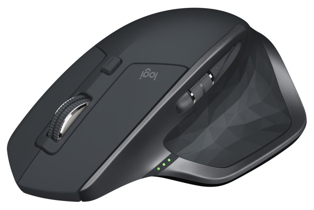 Logitech myš MX Master 2S / Bezdrátová/ Laser/ 4000dpi/ Bluetooth/ šedá