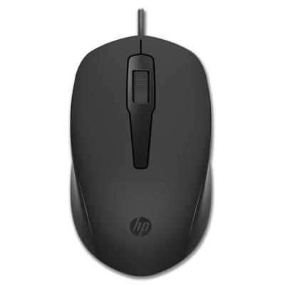 HP 150 myš drátová, černá