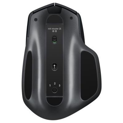 Logitech myš MX Master 2S / Bezdrátová/ Laser/ 4000dpi/ Bluetooth/ šedá