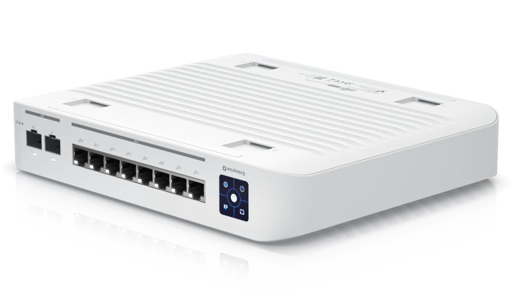 Ubiquiti UniFi Switch Enterprise 8 PoE - 8x 2.5GbE, 2x SFP+, 8x PoE+ (PoE budget 120W)