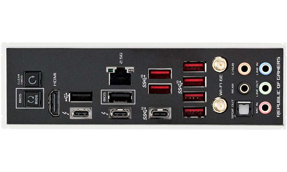 ASUS ROG MAXIMUS Z690 HERO / Z690 / LGA1700 / 4x DDR5 / 5x M.2 / HDMI / Thunderbolt / USB-C / WiFi / ATX