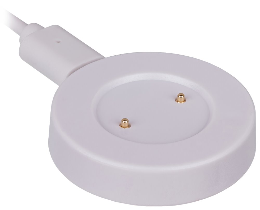 TRX Akyga AK-SW-05 Nabíjecí kabel Huawei Honor Magic Watch 1 / 2 / Huawei Watch GT / GT 2 / 2E – bílá