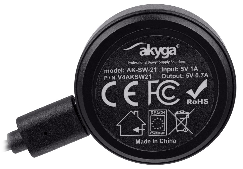 TRX Akyga AK-SW-21 Nabíjecí kabel Huawei Watch GT / GT2 – černá