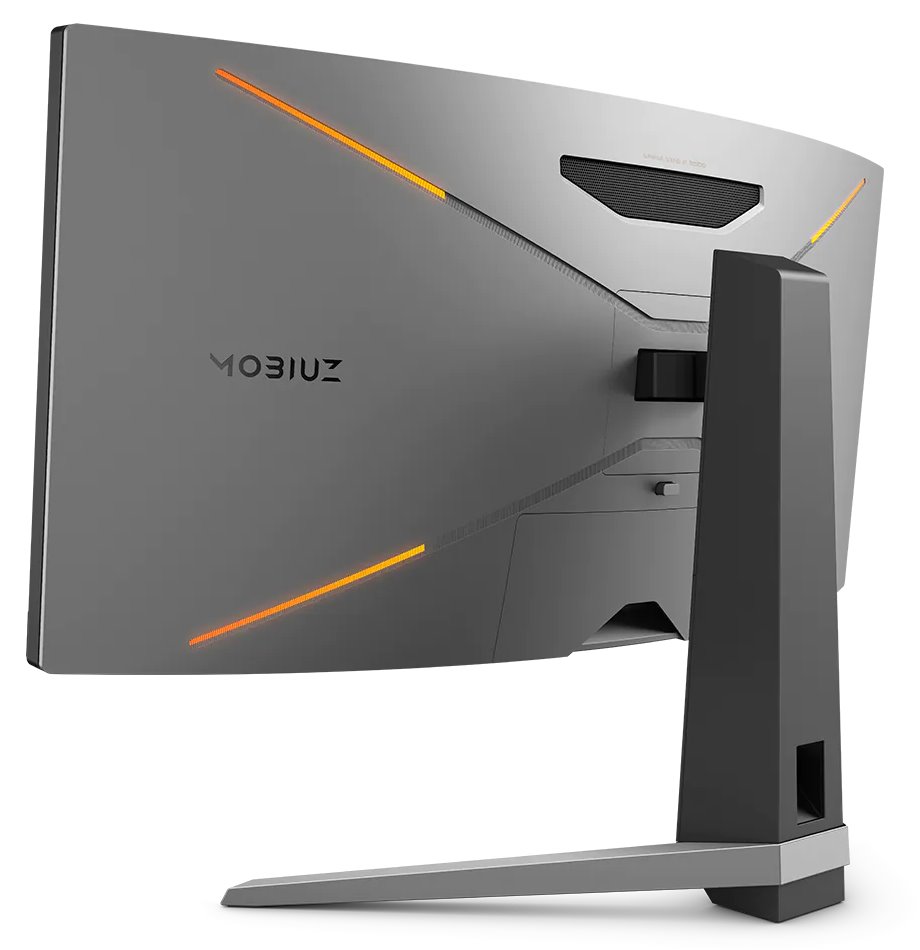 BENQ Mobiuz 34" LED EX3410R/ Curved/ VA panel/ 3440x1440/ 3000:1/ 1ms/ 144 Hz/ 2xHDMI/ DP/ USB/ FreeSync/ černošedý