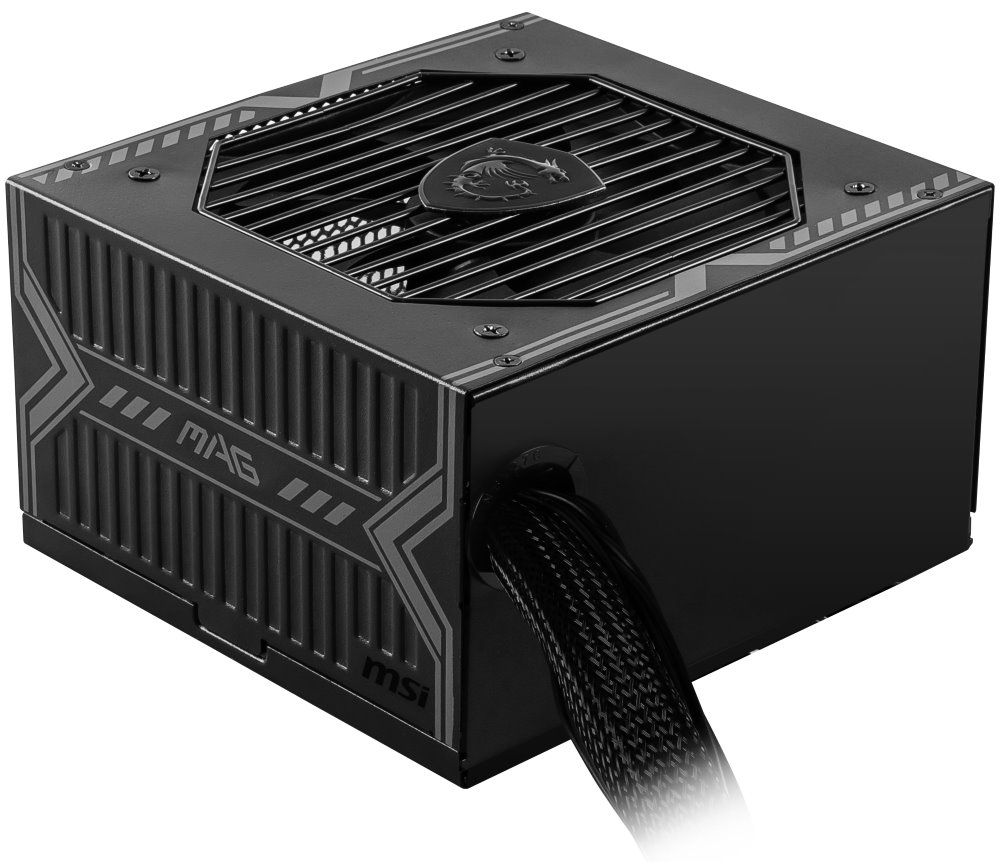 MSI zdroj MAG A550BN/ 550W/ ATX/ akt. PFC/ 5 let celková záruka/ 120mm ventilátor/ 80PLUS Bronze