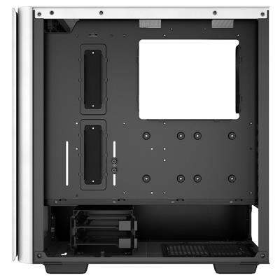 DEEPCOOL skříň CK500 ATX / 2x140 mm fan / 2xUSB 3.0 / USB-C bílá