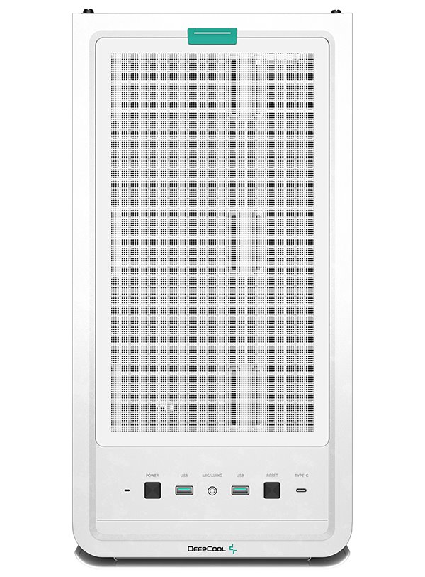 DEEPCOOL skříň CK500 ATX / 2x140 mm fan / 2xUSB 3.0 / USB-C bílá