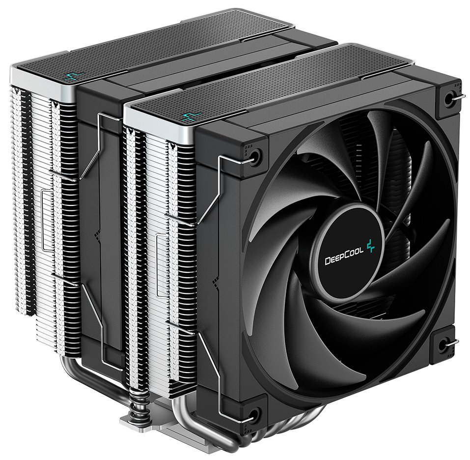 DEEPCOOL chladič AK620 / 2x120mm fan / 6x heatpipes / pro Intel i AMD