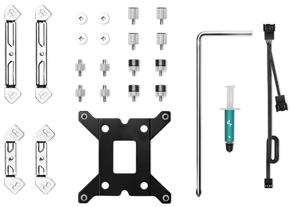 DEEPCOOL chladič AK620 / 2x120mm fan / 6x heatpipes / pro Intel i AMD