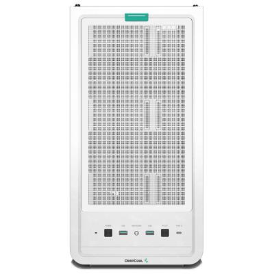 DEEPCOOL skříň CK500 ATX / 2x140 mm fan / 2xUSB 3.0 / USB-C bílá