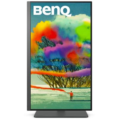 BENQ 27" LED PD2705U/ FF/ LBL/ IPS panel/ 3840x2160/ 20M:1/ 5ms/ HDMI/ DP/ USB/ repro/ Pivot/ černý