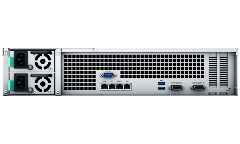 Synology RS3621RPxs   2U, 12x SATA, 8GB RAM, 2x USB 3.0, 4x Gb LAN, 2x PCIe