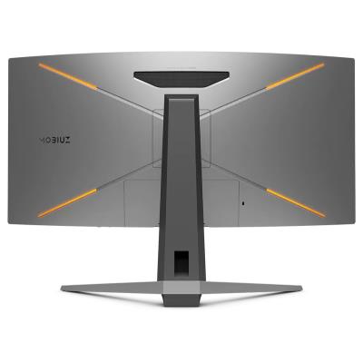 BENQ Mobiuz 34" LED EX3410R/ Curved/ VA panel/ 3440x1440/ 3000:1/ 1ms/ 144 Hz/ 2xHDMI/ DP/ USB/ FreeSync/ černošedý