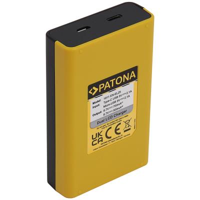 PATONA nabíječka Foto Dual Nikon EN-EL25 s LCD,USB