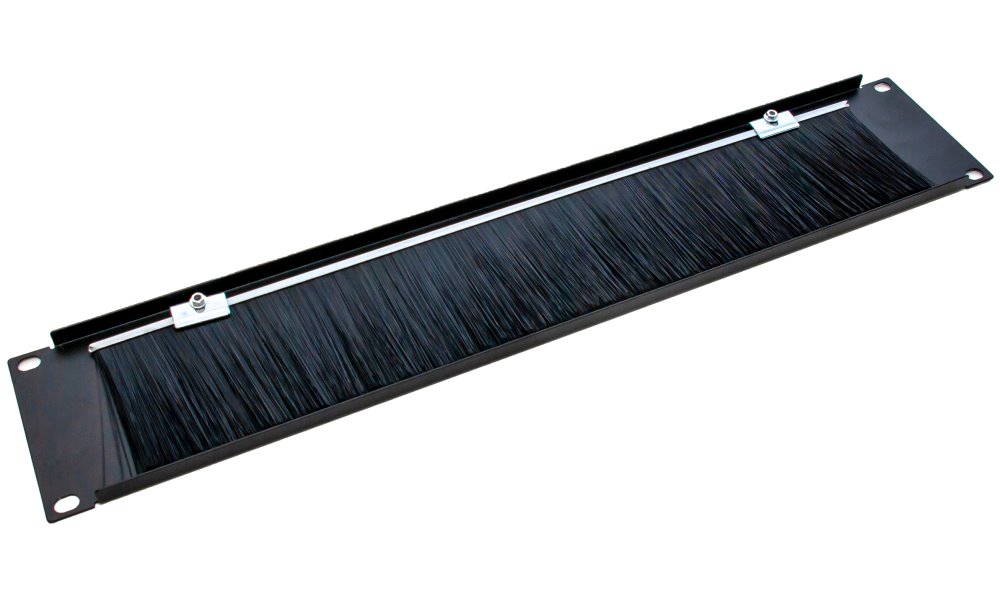 XtendLan Vyvazovací panel  s kartáčem 2U