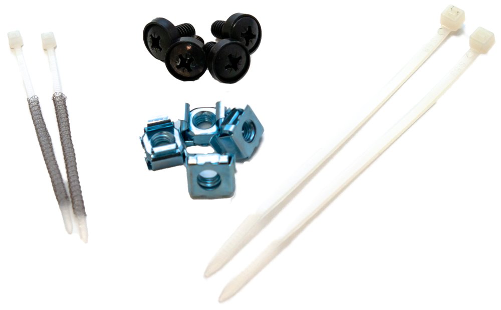 LYNX Patch panel 19", 24 portů, Cat6a, stíněný, černý