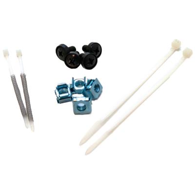 LYNX Patch panel 19", 24 portů, Cat6a, stíněný, černý