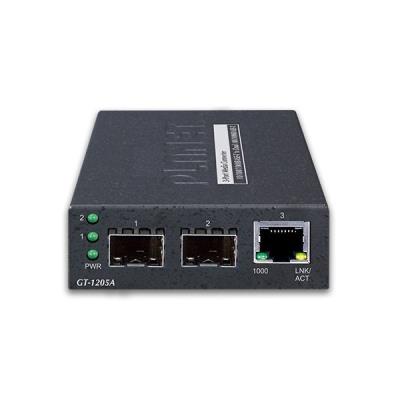 OPRAVENÉ - Planet GT-1205A konvertor 1x 10/100/1000Base-T / 2x SFP