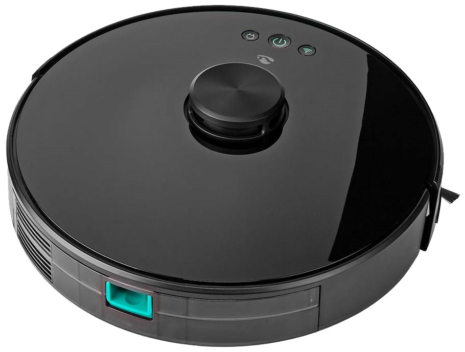 NEDIS robotický vysavač/ laserová navigace/ Wi-Fi/ kapacita sběrné nádrže 0,6 l/ provozní doba 120 min/ Android/ iOS