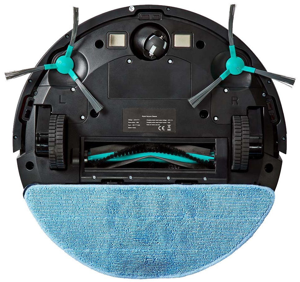 NEDIS robotický vysavač/ laserová navigace/ Wi-Fi/ kapacita sběrné nádrže 0,6 l/ provozní doba 120 min/ Android/ iOS