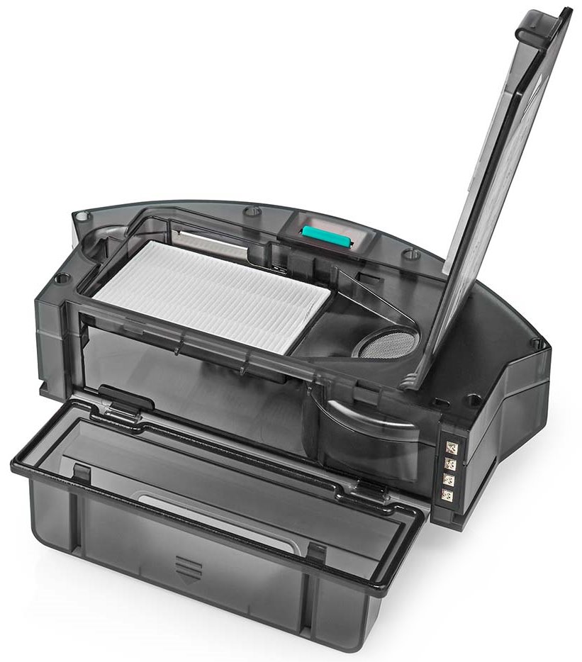 NEDIS robotický vysavač/ laserová navigace/ Wi-Fi/ kapacita sběrné nádrže 0,6 l/ provozní doba 120 min/ Android/ iOS