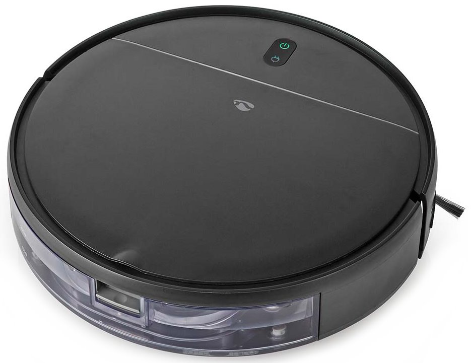 NEDIS robotický vysavač/ Wi-Fi/ kapacita sběrné nádrže 0,2 l/ provozní doba 90 min/ Android/ iOS
