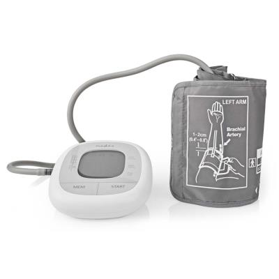 NEDIS tlakoměr na paži/ LCD dsplej/ bílý