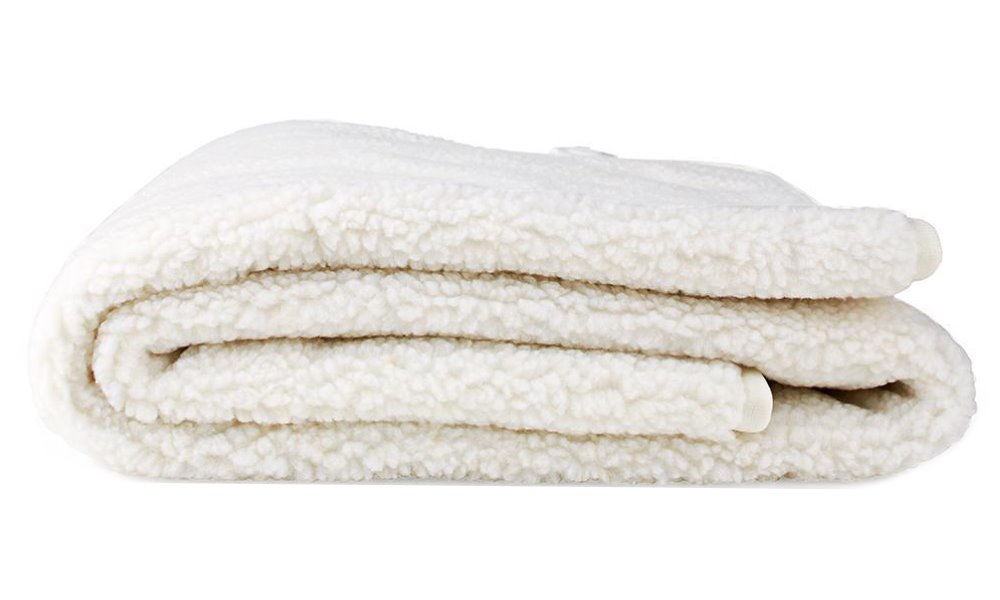 NEDIS elektrická deka/ 1 osoba/ 150 x 80 cm/ 3 nastavení teploty/ ochrana proti přehřátí/ Polyester/ Syntetická vlna