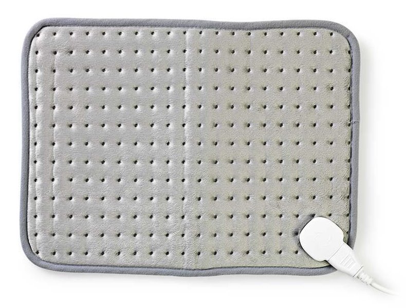 NEDIS elektrická poduška na břicho a záda/ 43 x 32 cm/ 6 nastavení teploty/ ochrana proti přehřátí