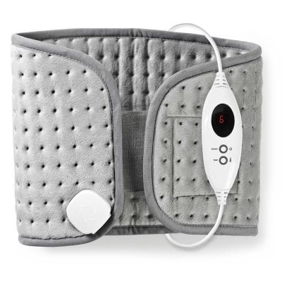 NEDIS elektrická poduška na břicho a záda/ 69 x 28 cm/ 6 nastavení teploty/ ochrana proti přehřátí