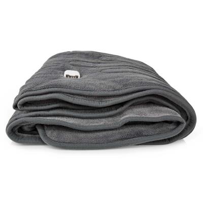 NEDIS elektrická deka/ 2 osoby/ 200 x 180 cm/ 9 nastavení teploty/ ochrana proti přehřátí/ dig. ovládání/ Coral Fleece