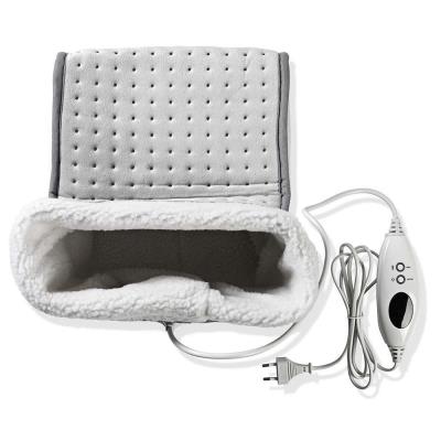 NEDIS ohřívač nohou/ 6 nastavení teploty/ časovač vypnutí/ ochrana proti přehřátí/ šedý
