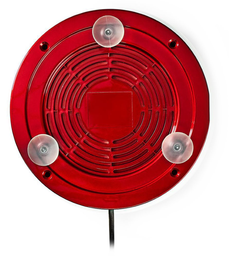 NEDIS výrobník cukrové vaty/ spotřeba 500 W/ bílo-červený