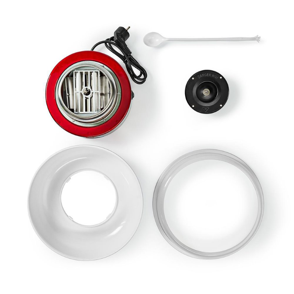 NEDIS výrobník cukrové vaty/ spotřeba 500 W/ bílo-červený