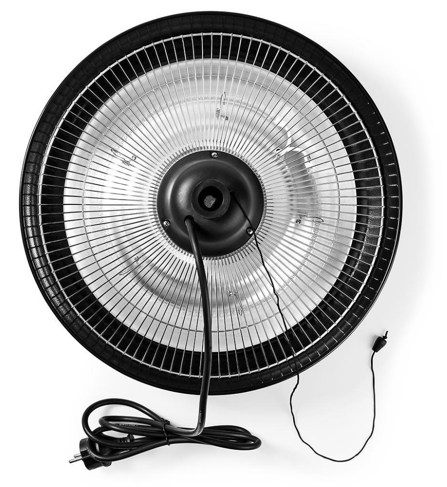 NEDIS ohřívač terasy/ spotřeba 1500 W/ 1 nastavení teploty/ IP34/ ochrana proti převrácení/ černý