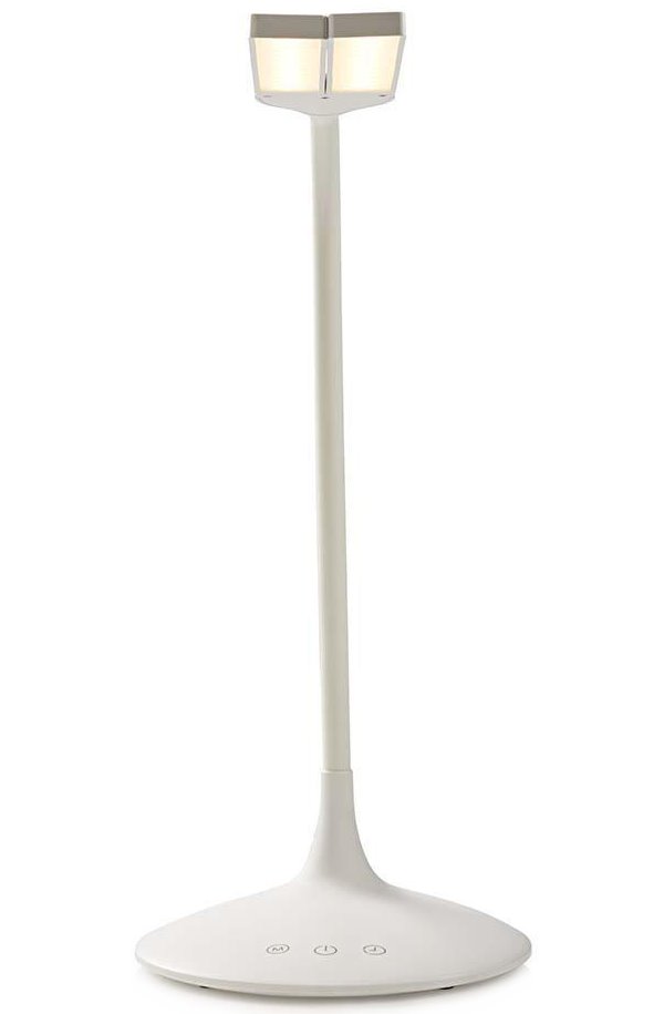 NEDIS LED lampička/ dobíjecí/ 5VDC/ dotykové funkce/ přirozená, studená, teplá bílá/ stmívatelná/ 280 lm/ bílá