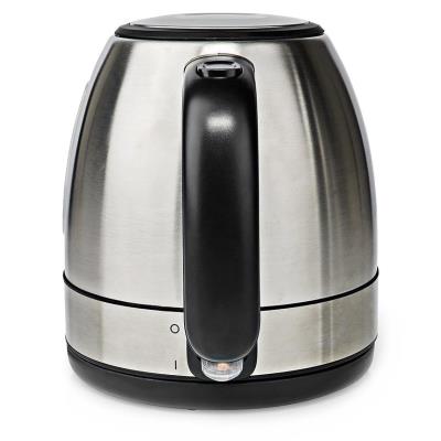 NEDIS rychlovarná konvice KAWK300EAL/ objem 1 l/ otáčení o 360°/ spotřeba 2150 W/ nerezová ocel/ hliník/ stříbrná