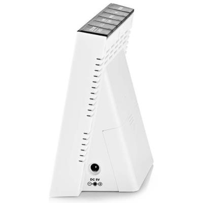 NEDIS meteostanice WEST404B/ vnitřní a venkovní/ digitální/ bezdrátový senzoru počasí/ předpověď počasí/ čas/ LED/ budík