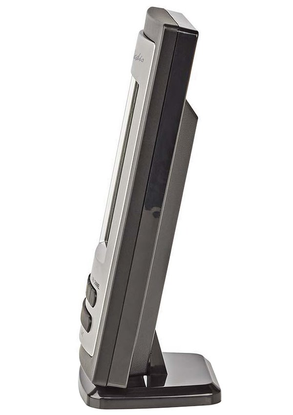 NEDIS meteostanice WEST201G/ vnitřní a venkovní/ digitální/ bezdrátový senzoru počasí/ předpověď počasí/ čas/ LCD/ budík