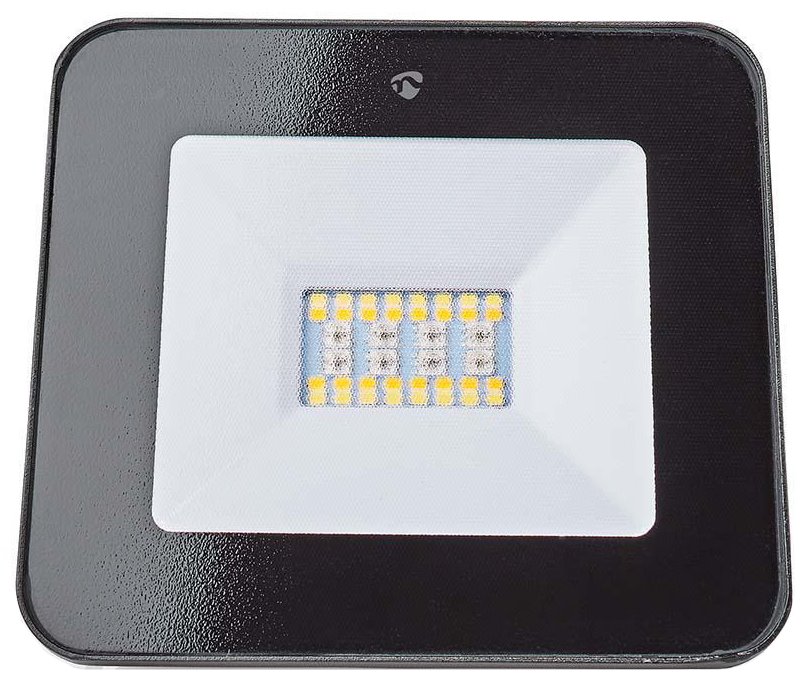 NEDIS Wi-Fi chytrý RGB světlomet/ IP65/ teplá až studená bílá/ 1600 lm/ 20 W/ hliník/ Android & iOS