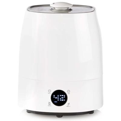 NEDIS zvlhčovač vzduchu/ spotřeba 110 W/ s chladnou a teplou mlhou/ objem 5,5 l/ vlhkoměr/ časovač/ až do: 50 m2/ bílo-š