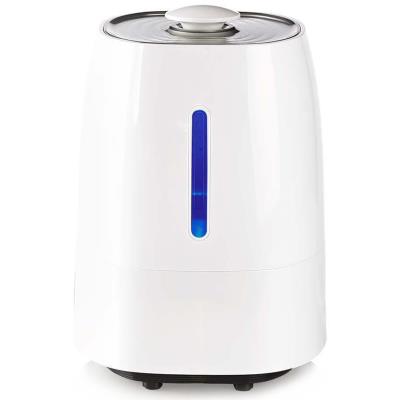 NEDIS zvlhčovač vzduchu/ spotřeba 110 W/ s chladnou a teplou mlhou/ objem 5,5 l/ vlhkoměr/ časovač/ až do: 50 m2/ bílo-š